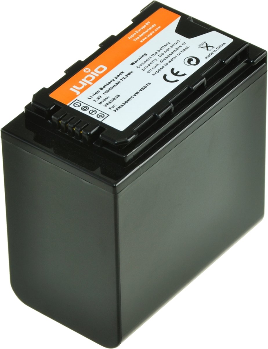 Kamera batteri VW-VBD78 / AG-VBR89G til Panasonic video - Extra Power hos batteries-online.dk